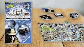 SCOTLAND YARD Mitbringspiel  Spielregeln TV Spielanleitung Deutsch  RAVENSBURGER [upl. by Eimme]