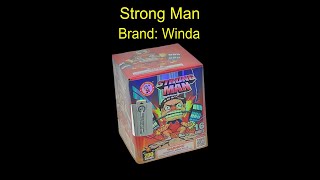 Strong Man Winda Fireworks 16 Shots [upl. by Rosenstein]