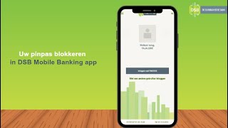 Pinpas blokkeren in DSB Mobile Banking app [upl. by Phenica84]