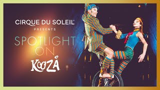 Spotlight On KOOZA  Cirque du Soleil [upl. by Enyamert280]