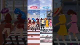 SSS APT Dance Challenge Compilations sakuraschoolsimulator shorts tiktok [upl. by Llekcir9]