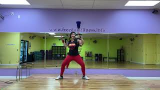 Zumba Toning Jiggle Jiggle with Breanna [upl. by Corney]