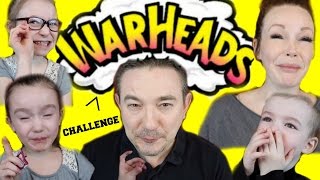 WARHEAD CHALLENGE FAMILY EDITION Somers In Alaska Vlogs [upl. by Gytle392]