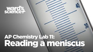 AP Chemistry Lab 11  Reading a Meniscus [upl. by Katlin]