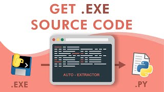 Extract any Python EXE Souce Code  Auto Python Exe Extractor [upl. by Annayek]