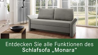 Schlafsofa mit Recamierer  Funktionsvideo [upl. by Dnalrag412]