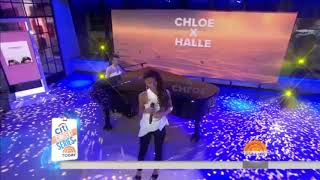 Chloe x Halle  Fall  Today Show 2016 [upl. by Sairacaz]