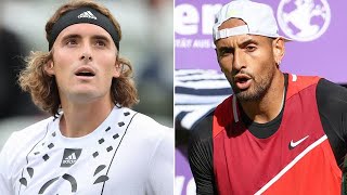 Kyrgios Beats Tsitsipas In Chaos And Disorder at Wimbledon [upl. by Nicky]