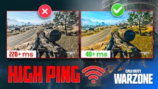 How to Fix High Ping in COD Warzone on PC StepbyStep Guide [upl. by Malinowski130]