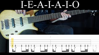 IEAIAIO System of a Down  Bass Cover With Tabs by Leo Düzey [upl. by Sankaran290]