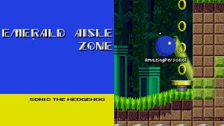 Classic Sonic Simulator V12  Emerald Aisle Zone YoBoyHorrorShadoX [upl. by Anoik478]