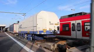 Treno Merci con Locomotiva E186 Medway in Transito a ColoniaEhrenfeld [upl. by Donavon]