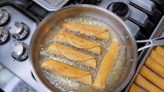 Crispy Chicken Taquitos  How To Make Flautas  Simply Mamá Cooks [upl. by Yoral]