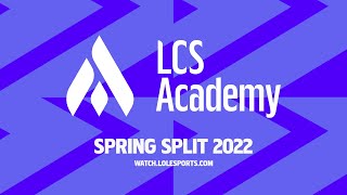 TLA vs CLGA  Week 6 Game 2  2022 LCS Academy Spring Split  Team Liquid vs Counter Logic Gaming [upl. by Cornela822]