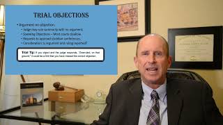 Trial Objections  Procedures strategies and the 18 most common courtroom objections [upl. by Aim]