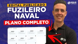 Concurso Fuzileiro Naval 2025 cronograma completo de estudos [upl. by Lorita987]