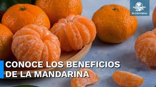 Estas son las propiedades curativas de la mandarina [upl. by Eeruhs]