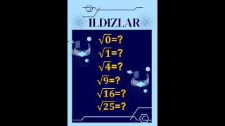 Ildizlarni organamiz Matematika Math Ildizlar [upl. by Shepard]