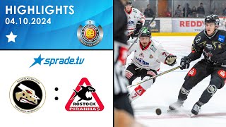 04102024  Highlights  TecArt BlackDragons vs Rostock Piranhas [upl. by Nazus]