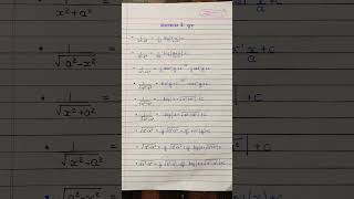 Integral formula class 12 gk maths formula competiton shortvideo [upl. by Carlyn]