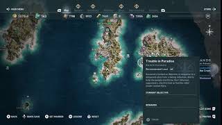 how to find podarkes cruel cultist clue mykonos location rebel quest ac odyssey [upl. by Noillimaxam137]