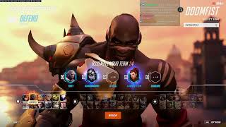 Overwatch 2 Rank 1 Doomfist Pro ZBRA Grinding On Korean Server [upl. by Yzeerb]