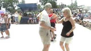 Zydeco Dance Contest at Breaux Bridge Crawfish Festival Part 1 [upl. by Starlene]