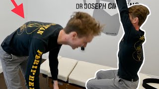 Man with SEVERE HYPERKYPHOSIS gets His FIRST Chiropractic Adjustment [upl. by Uaerraj]