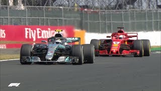 Vettels LastGasp Pass on Bottas  F1 Best Overtakes of 2018 [upl. by Arika]