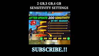 3 MOST IMPORTANT SENSITIVITY SETTINGS IN FF 🤯🔥  FREEFIRE FACTS freefiretopfacts bestplayer [upl. by Fabozzi773]