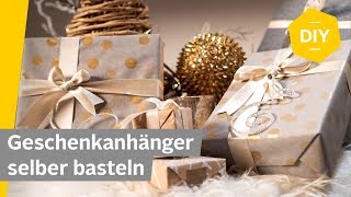 DIY Geschenkanhänger basteln zu Weihnachten  Roombeez – powered by OTTO [upl. by Omar]