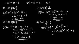 Composite Functions 2 [upl. by Harrell]