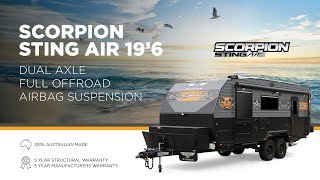 JB Caravans Scorpion Sting Air 196 [upl. by Smada]