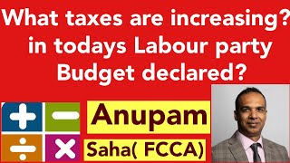 What tax changes are in Labour party Budget 2024 [upl. by Wylma]