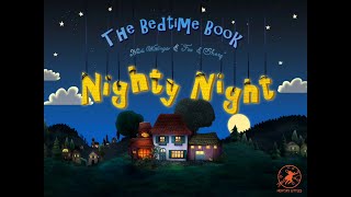 Nighty Night Cartoon w Farm Animals for Toddlers Bed Time Story w cows pigs dogs amp more [upl. by Nilecoj]