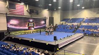 Green County Tech High School  Arkansas State Cheer Competition 2023 [upl. by Johnath]