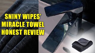 Shiny Wipes Cleaning Drying Towel Review  Is It Too Good To Be True [upl. by Gilli409]