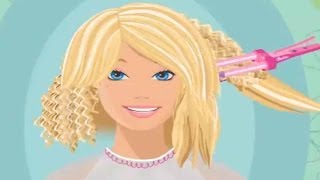 BARBIE  Barbie Snip n Style Salon  English Episode Full Game  BARBIE Game for Children [upl. by Constantina]