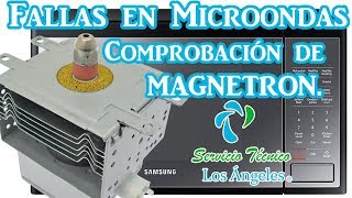 Como probar un magnetron método definitivo [upl. by Inasah882]