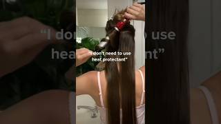 Repost bc I don’t think I’ve used heat since this video but here’s a friendly reminder 😅 haircare [upl. by Ytok]