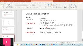 11 2 derivée [upl. by Eleik]