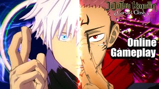 Insane Gojo Vs Sukuna DOMAIN CLASH In NEW Jujutsu Kaisen Cursed Clash Online Gameplay [upl. by Austina]