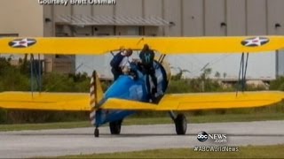 Fatal Wingwalker Accident Stuns Florida Airshow Audience [upl. by Glennon]