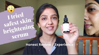 I Tried Safest Skin Brightening Serum  My Honest Review 💯  Anbudan PRIYA ✨ [upl. by Cranston679]