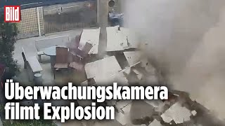 CHINA MegaExplosion zerstört Wohnhaus [upl. by Vasta]