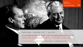 Scharnierzeit der Entspannungspolitik Willy Brandt als Außenminister der Großen Koalition [upl. by Lizette]