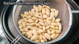 💥🤷Easiest Way to Peel Almonds skin in 1minutePeel Almonds Without Soaking OvernightTips amp Tricks😍 [upl. by Bratton]