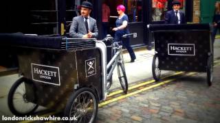 a london bicycle taxi [upl. by Ludly]