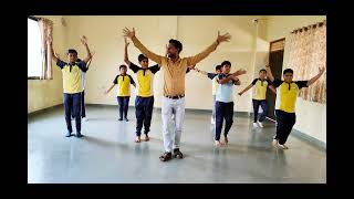 15 August Easy Steps School Dance Tutorial  Republic day beginners tutorial vairal dance [upl. by Witherspoon]