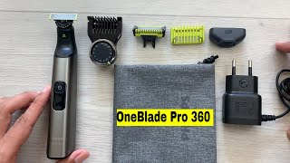 Philips OneBlade Pro 360  QP655130 Review and Testing [upl. by Eilyk]